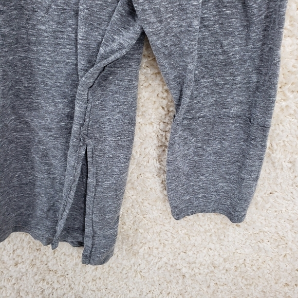 WE the Free Free People women US Medium grey turtleneck shirt oversized fit knit - Picture 4 of 8